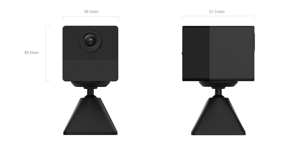 EZVIZ CSBC2 Câmera com bateria para casa inteligente Wi-Fi 
