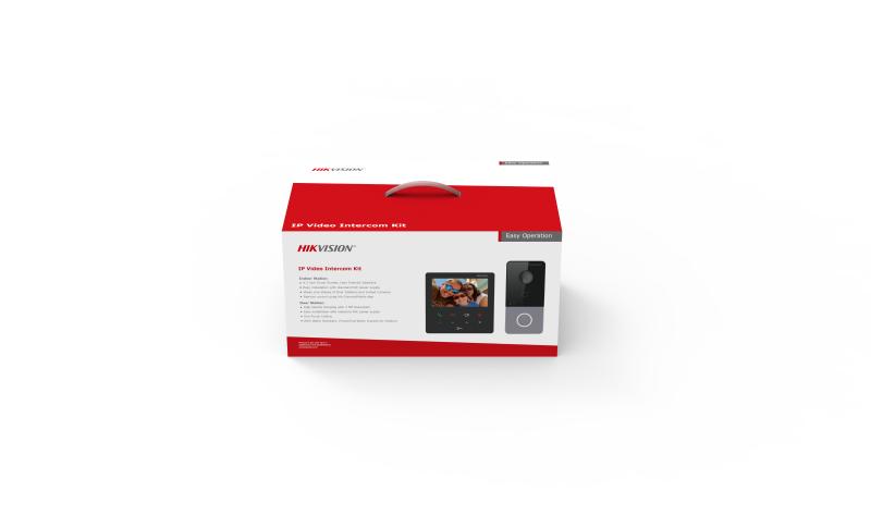 Hikvision Kit de Vídeo Porteiro DS-KIS606-P