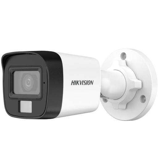 Hikvision - Mini câmera bullet fixa com áudio leve híbrido inteligente 3K/5MP