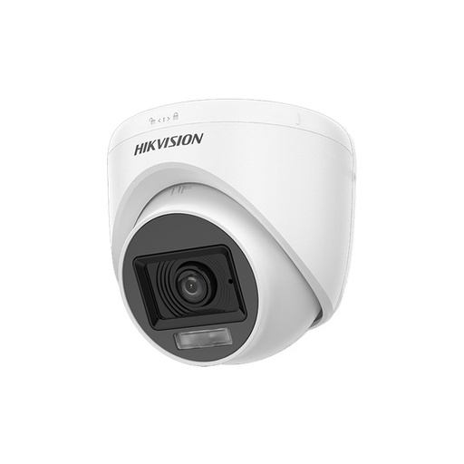 HIKVISION CAMERA DS-2CE76D0T-LPFS 2.8MM 2MP TURRET AUDIO E LUZ