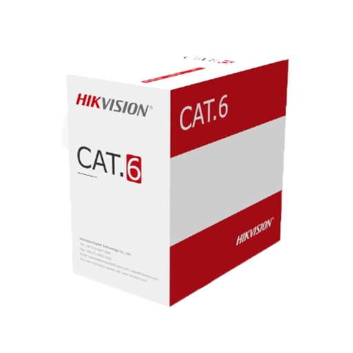 Hikvision - Cabo De Rede UTP CAT6 De 305 m (CCA,0,565 mm)