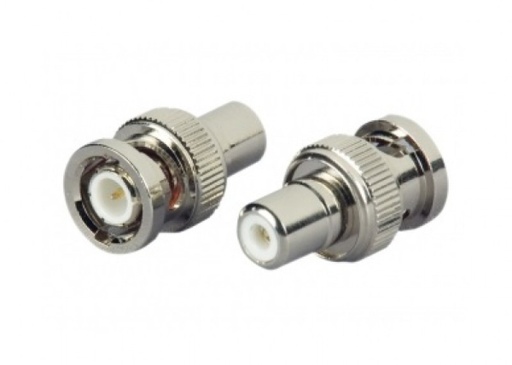 CONECTOR BNC MACHO RCA FEMEA CFTV CAMERA