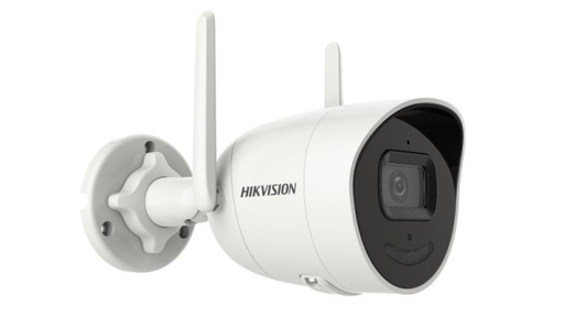 Hikvison - Câmera de rede bullet fixa com áudio externo de 2 MP