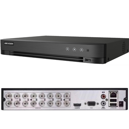 Hikvision - DVR 16 canais H.265 720p 1U