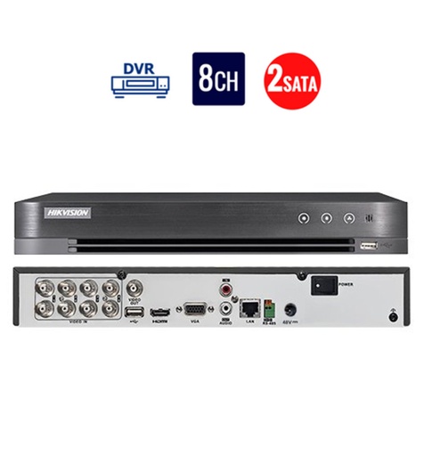Hikvison - DVR 8 canais turbo HD DS-7208HQHI-K2/P