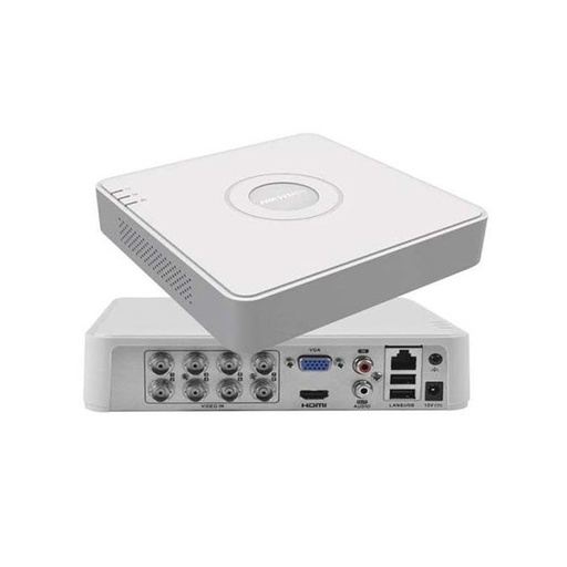 Hikvision - DVR Mini 1U H.265 de 8 canais 720p